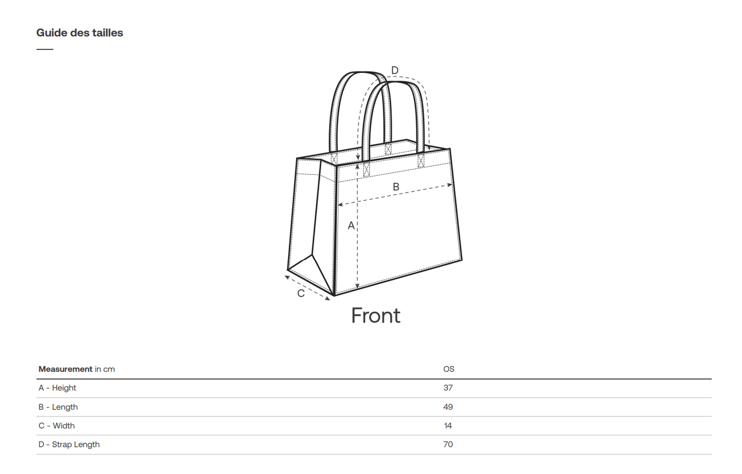 Shoulder Bag Maison Blanca - Capsule CINÉMA RIF